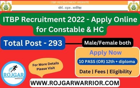 ITBP Recruitment 2022