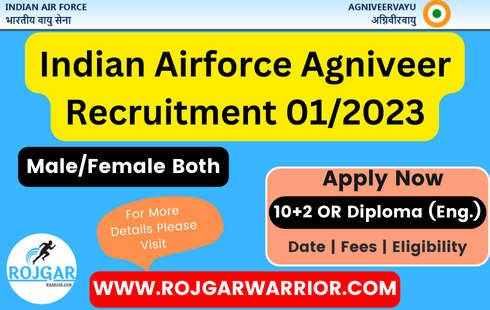 Indian Airforce Agniveer Recruitment 2022