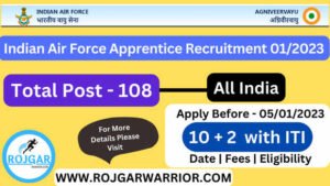 Indian Air Force Apprentice Recruitment