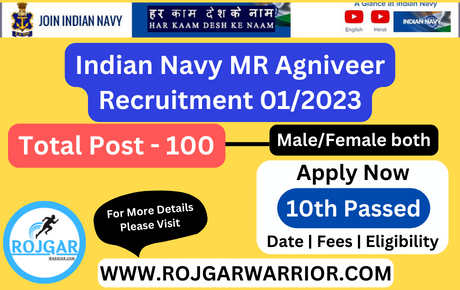 Indian Navy MR Agniveer Recruitment