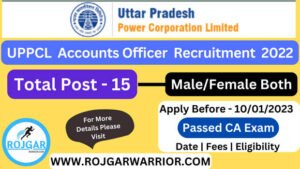 UPPCL Accounts Officer Recruitment