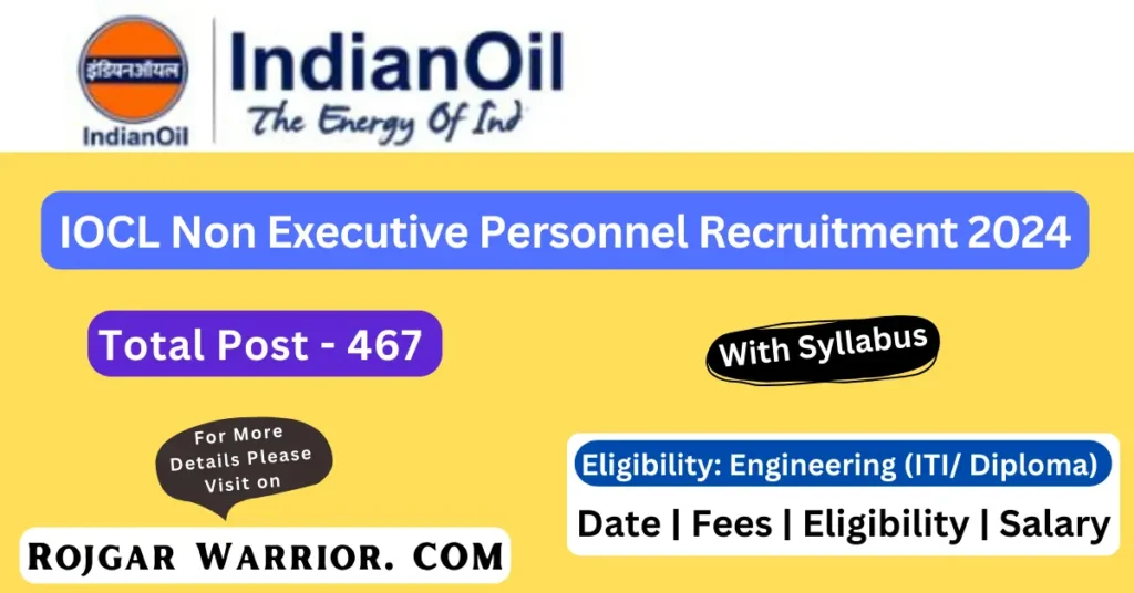 IOCL Recruitment 2024