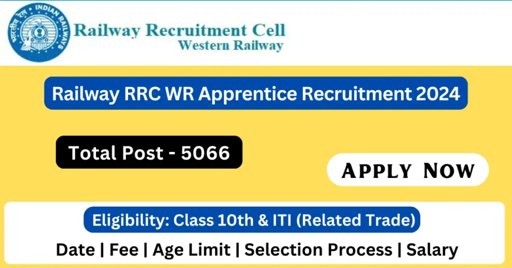 RRC WR Apprentice Recruitment 2024