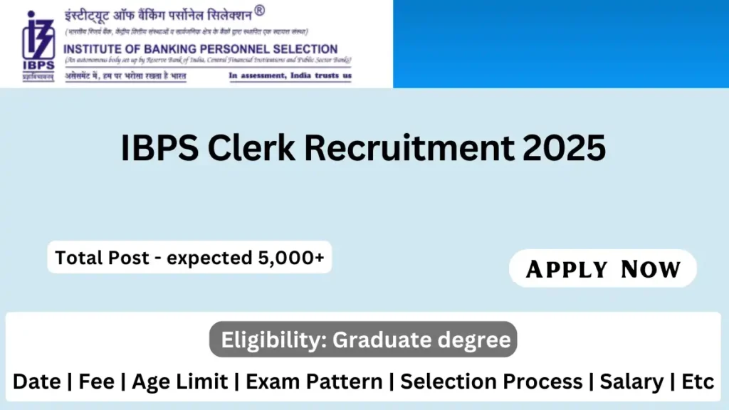 IBPS Clerk 2025