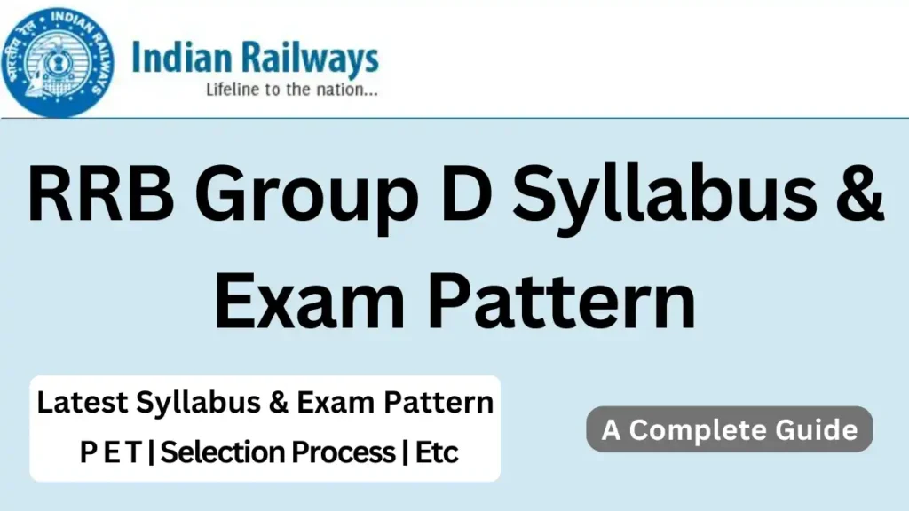 RRB Group D Syllabus