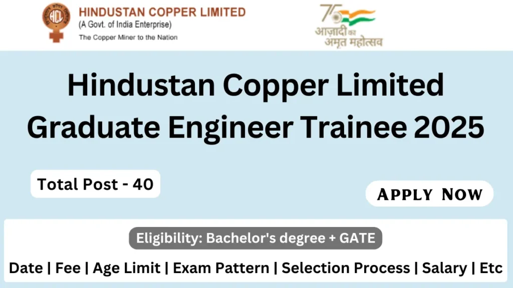 HCL Graduate Engineer Trainee Recruitment 2025